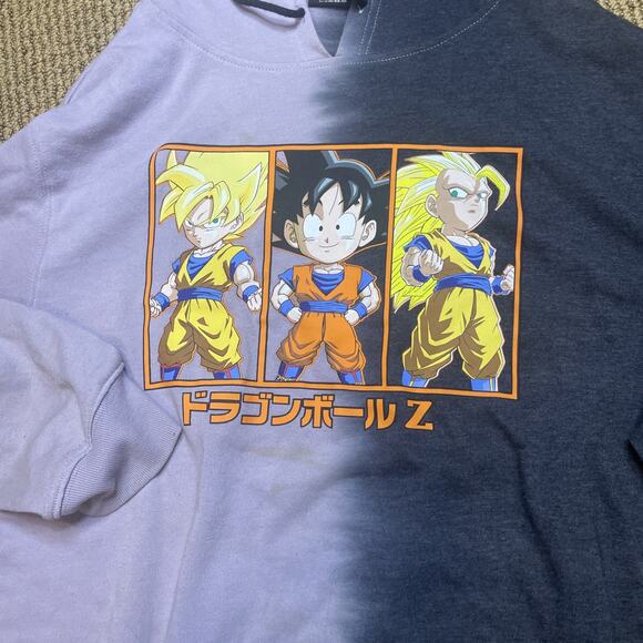 Dragon Ball Z‎ Goku Black Hoodie - XL Villain Full Zip Anime Jacket - Picture 2 of 5